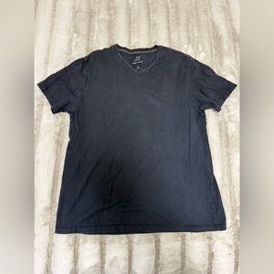 JackThreads Navy V-Neck T-Shirt
